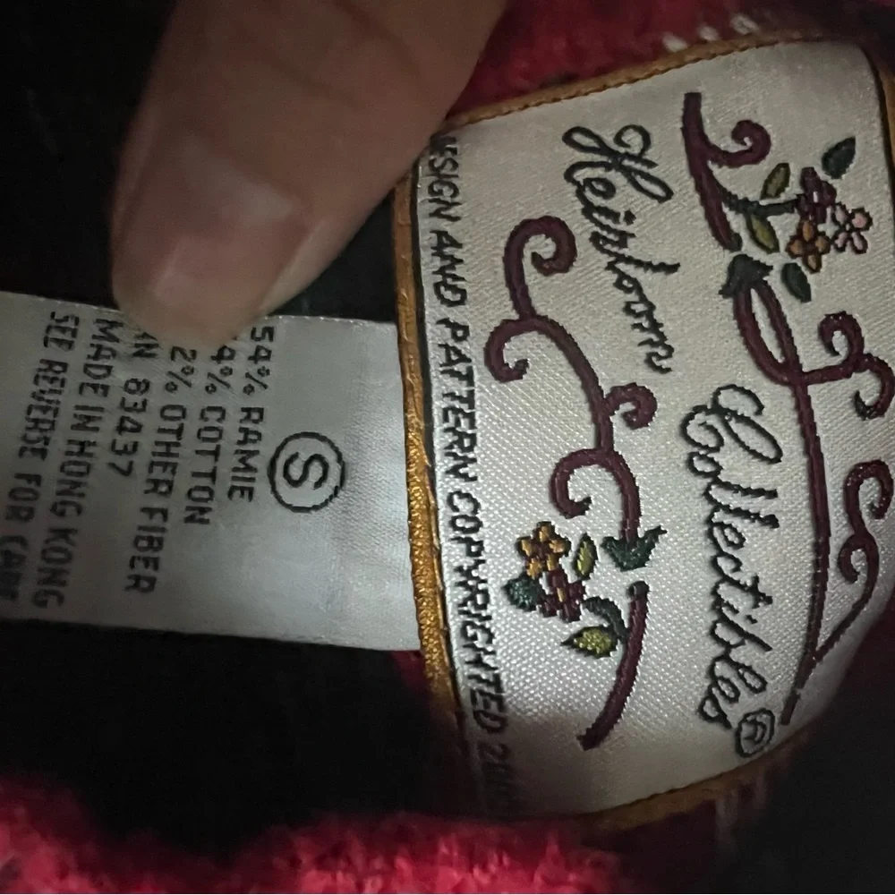 Vintage Heirloom Collectibles Christmas Sweater – Size Small - Picture 4 of 8